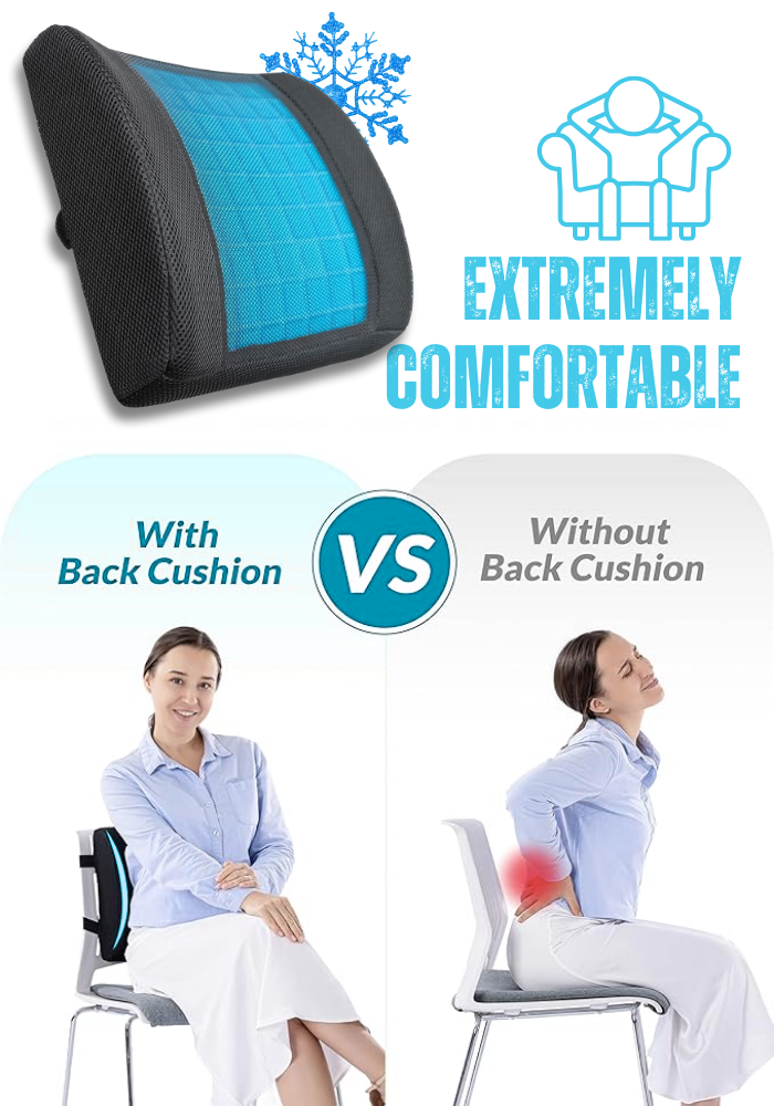 Malik Back Care Gel Cushion