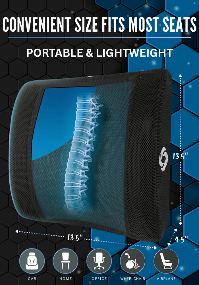Malik Back Care Gel Cushion