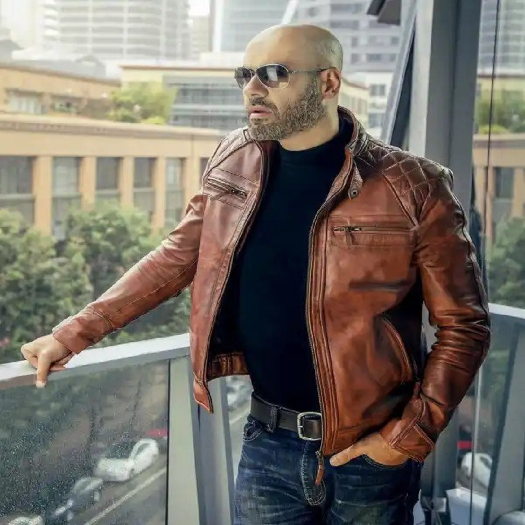 Men’s Premium Distressed Leather Jacket